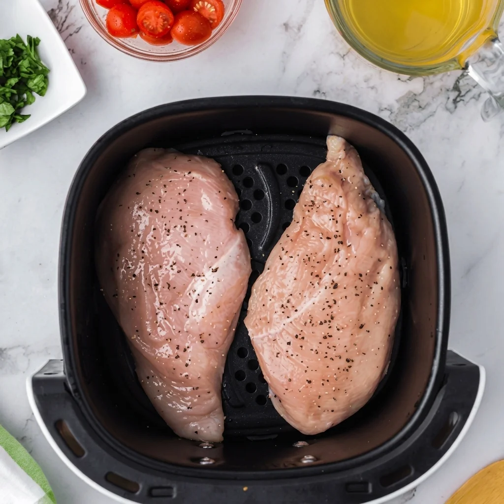 Air Fryer Marry Me Chicken: Crispier Than Stovetop, Same Sauce, 25 Minutes 2 chicken on air fryer