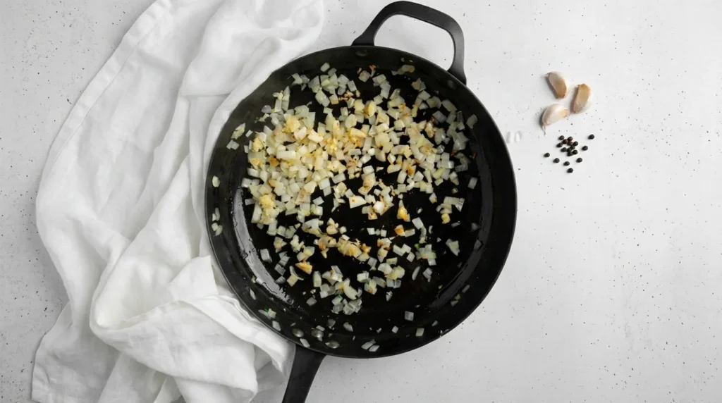 preparation of sauce