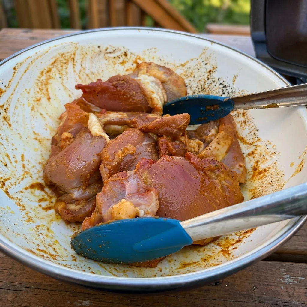 Grilled Marry Me Chicken: Char Marks, Creamy Tuscan Sauce, 40 Minutes 1 chicken marination
