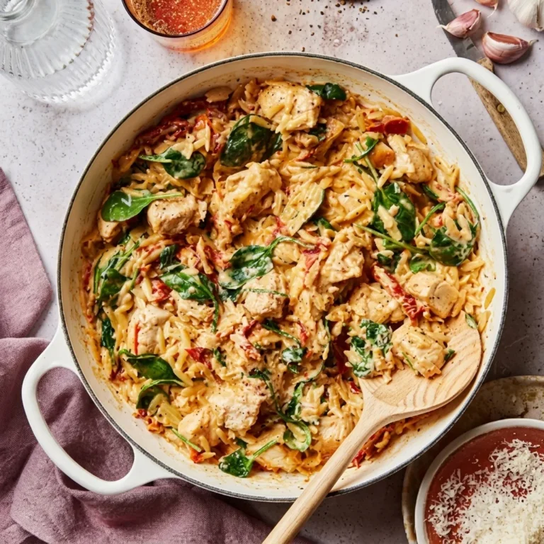 marry me chicken orzo