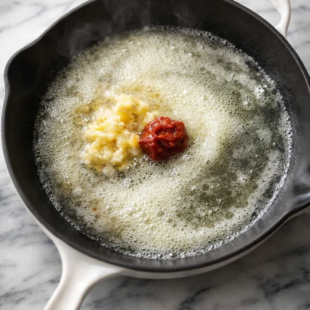 sauce making