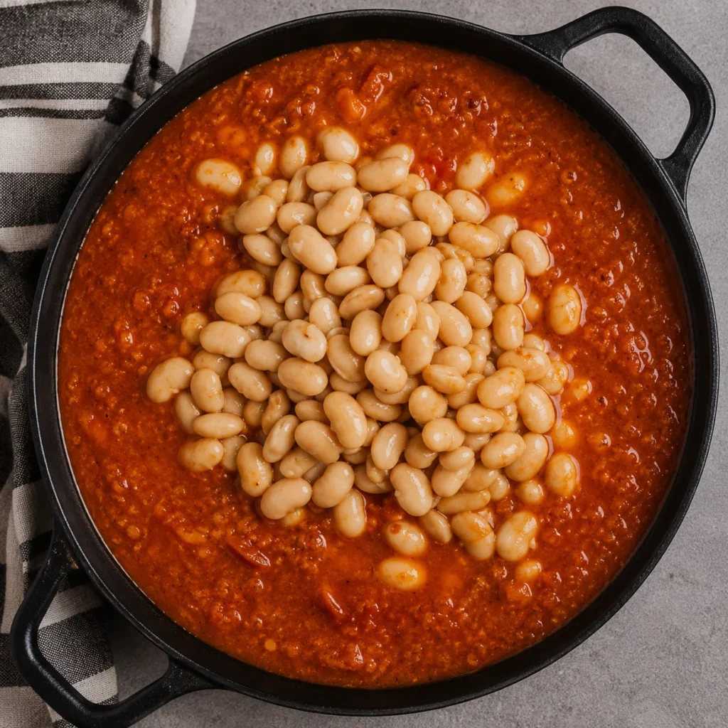 beans in sauce