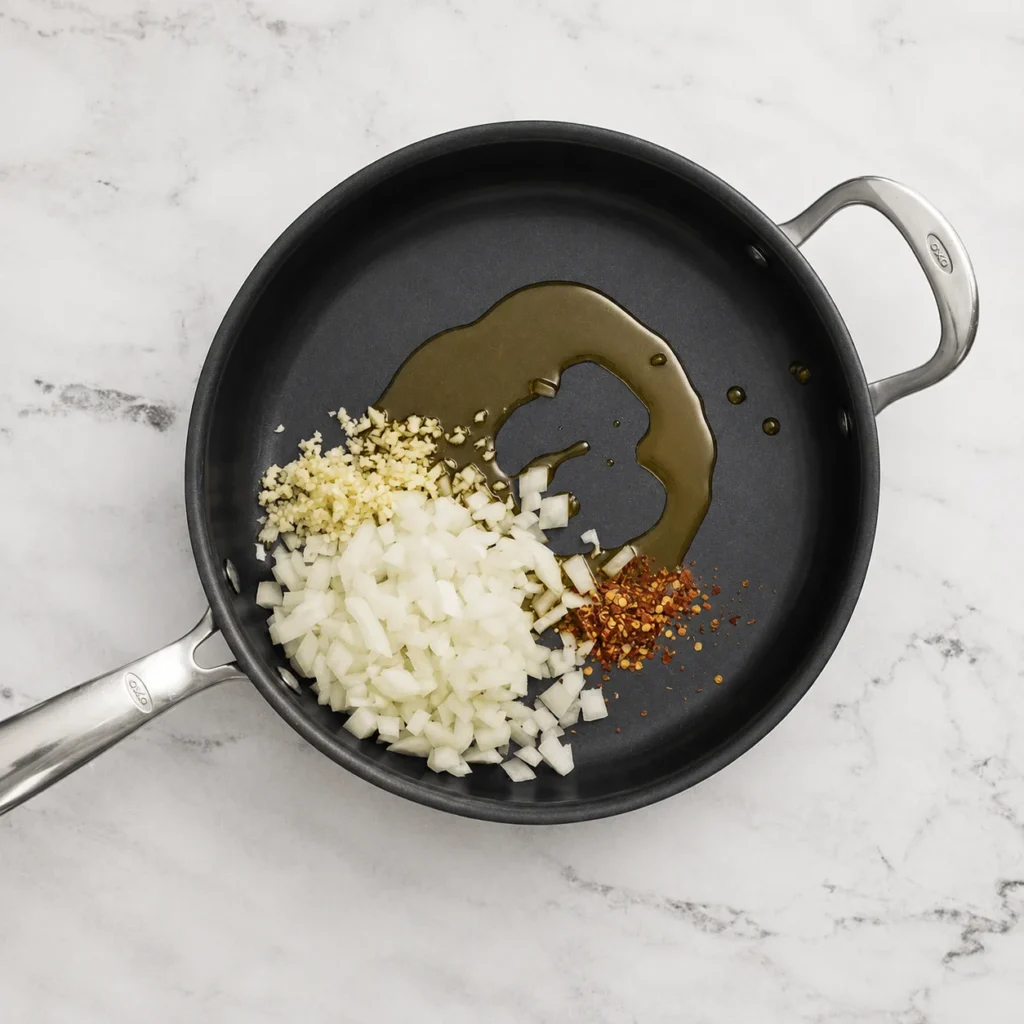 Marry Me White Beans: The Parmesan Emulsion Trick That Makes the Sauce Actually Cling 2 garlic in marry me white beans